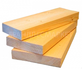 Доска сухая строганная 45х145х6000