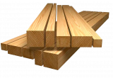Брусок из лиственницы 45х45х3000